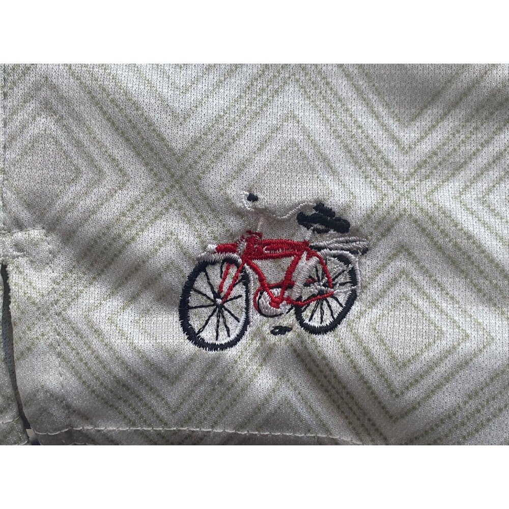 Patagonia Men's XL New Belgium Brewing Short Sleeve Polyester Shirt Sage Green - Picture 10 of 13
